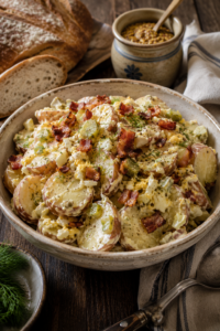 firelight journal - german potato salad
